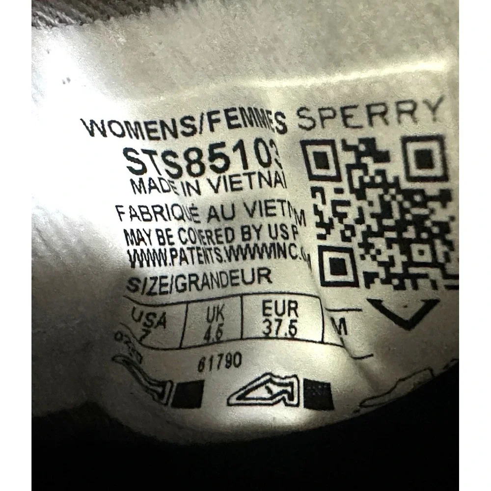 Sperry Femmes Gray Slip On Sneakers Women's Size (7) STS84727